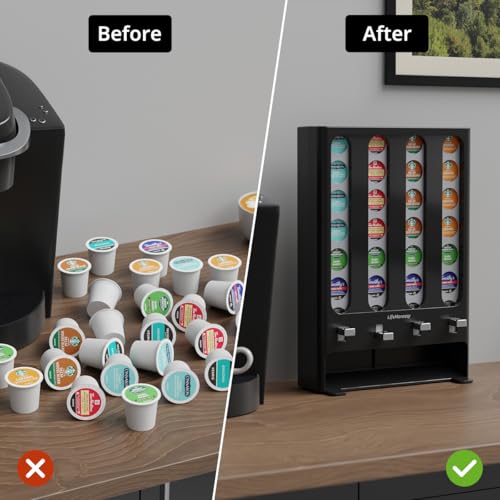 K Cup Holder Creative Coffee Pods Storage Stand Vending