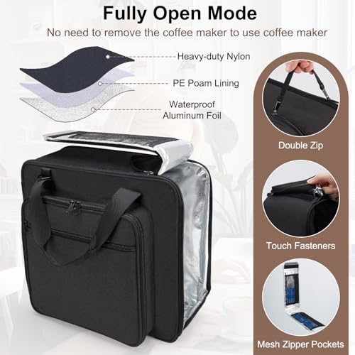 Carrying Coffee Maker Travel Bag Fit for Keurig K