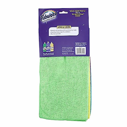 Microfiber Cleaning Cloths for Home & Car (8 Count)