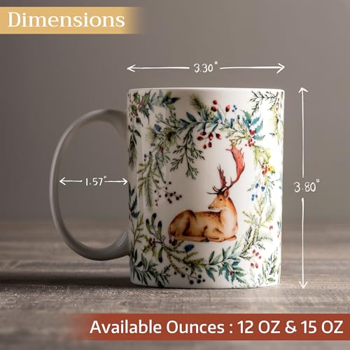 Coffee Mug with Handles Tea Cups
