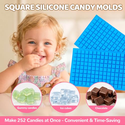 Square Silicone Candy Molds
