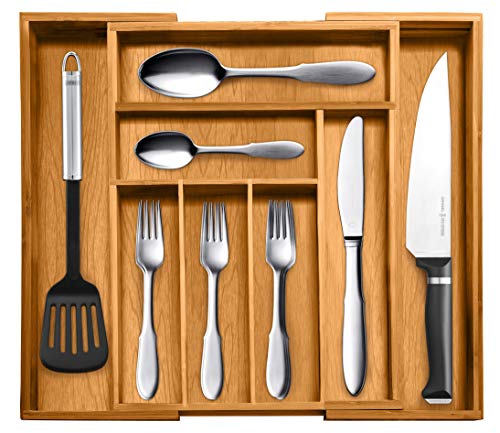 Bamboo Kitchen Drawer Organizer