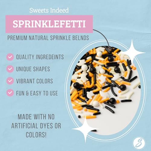 Natural Dye Free Halloween Sprinkles