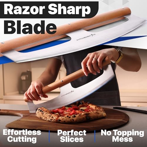 14 Inch Pizza Cutter Rocker Blade