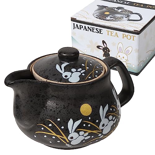 10oz bunny kyusu Rabbit Kutani Yaki