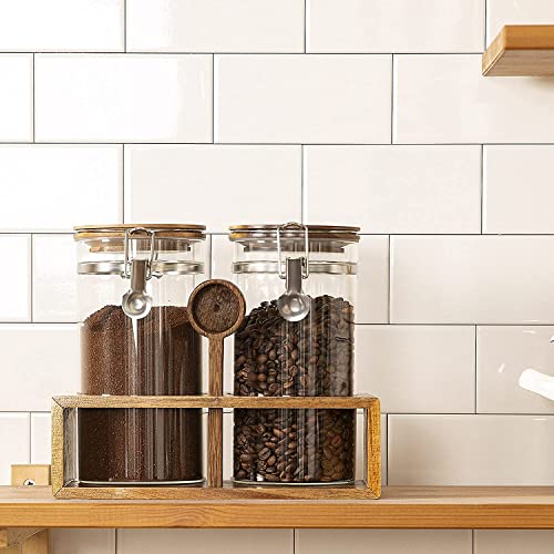 Coffee Canister with Shelf (2 Count)