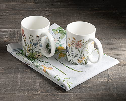Coffee Mug with Handles Tea Cups (2 Count)