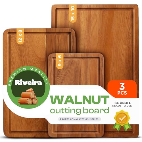 Walnut Cutting Board Set (3 Count)
