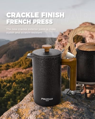 POLIVIAR French Press Coffee Maker
