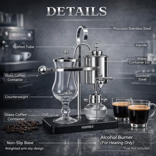 Belgian Balance Syphon Vacuum Coffee Maker