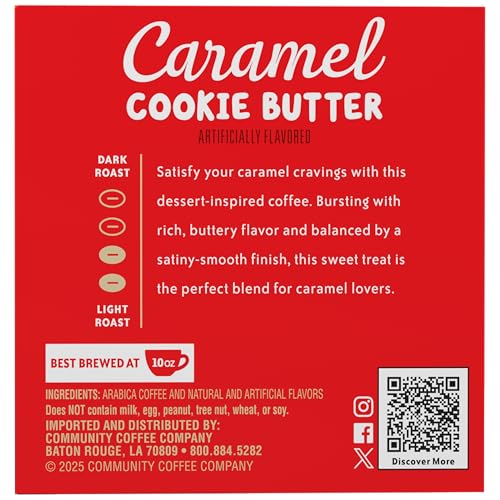 Caramel Cookie Butter Flavored 60 Count