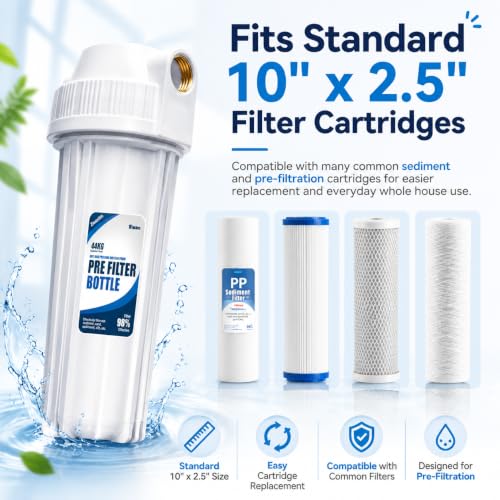 Whole House Water Filter Housing