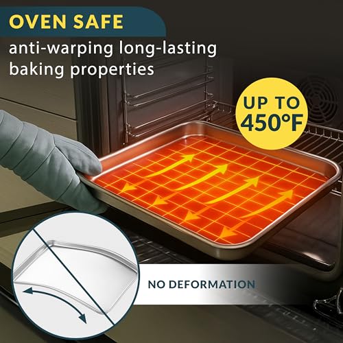 Stainless Steel Cookie Sheet Set of 3 (3 Count)