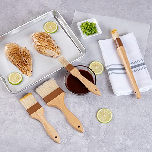 Pastry Tek 1 Boar Bristles Pastry Brush
