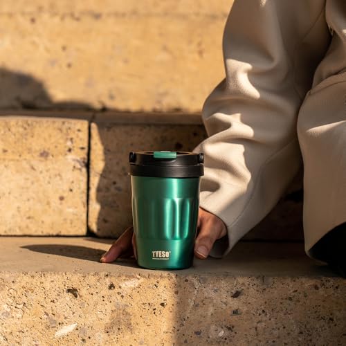 Stainless Steel Portable Tumbler with Flip Lid
