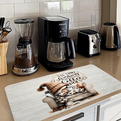 Espresso Lovers Gifts Dish Drying Mat