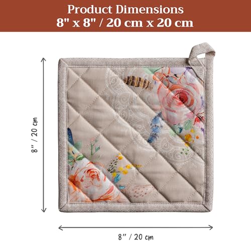 Pot Holders 100% Cotton Potholders (2 Count)