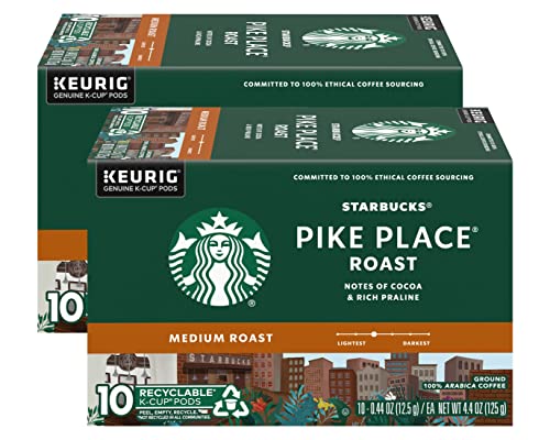 Pike Place Roast Medium Keurig K (20 Count)