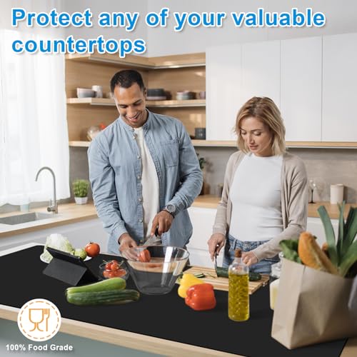 Silicone Mats for Kitchen Counter 47"x23.6"x0.08”