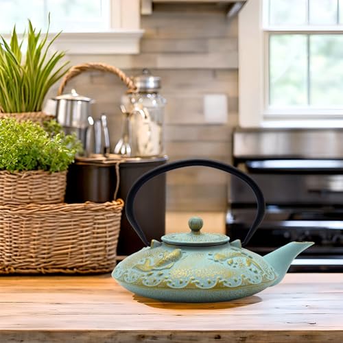 27.1oz Small Cast Iron Teapot