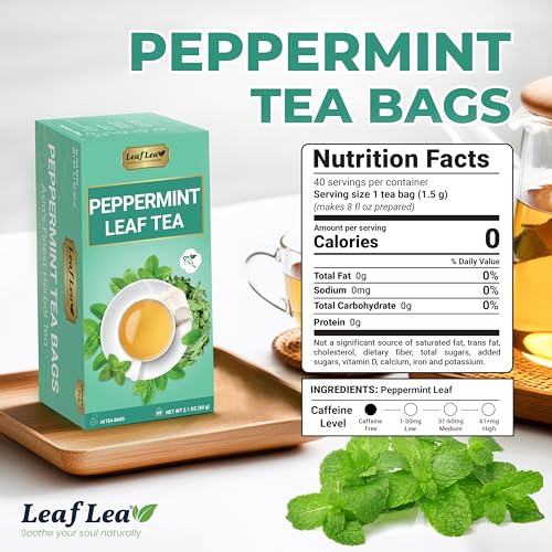 Peppermint Tea Bags (80 Count)