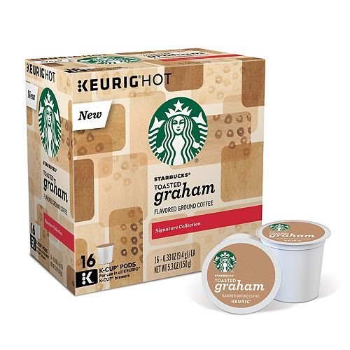 Coffee Toasted Graham 16 Count Single Cup Pods