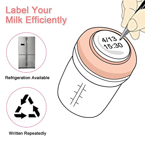 Wide Neck Glass Breastmilk Collection n Storage Bottle (4 Count)