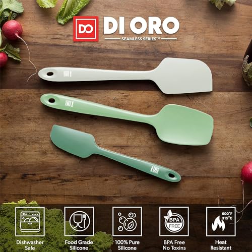 DI ORO Silicone Spatula Set (3 Count)