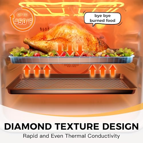 9 Piece Baking Pans Set Nonstick (9 Count)