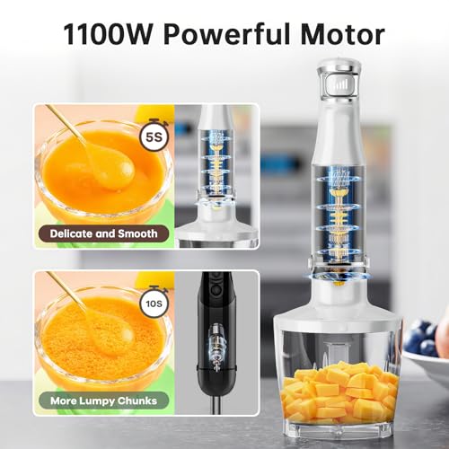 Immersion Blender Handheld Corded (5 Count)