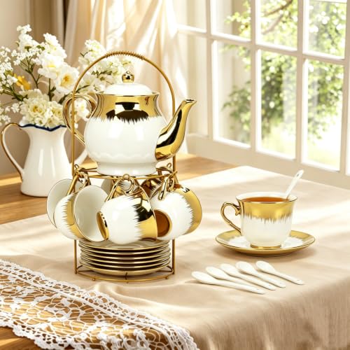 Porcelain Tea Set (20 Count)