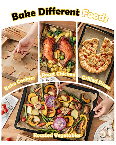 200Pcs 18x26 inches Parchment Paper Sheets