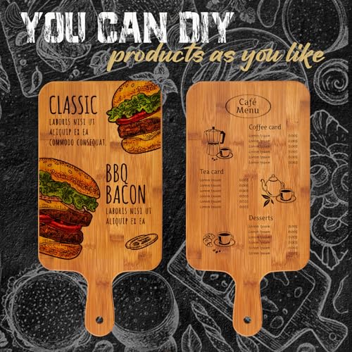 10 Pcs Cutting Boards with Handle (10 Count)