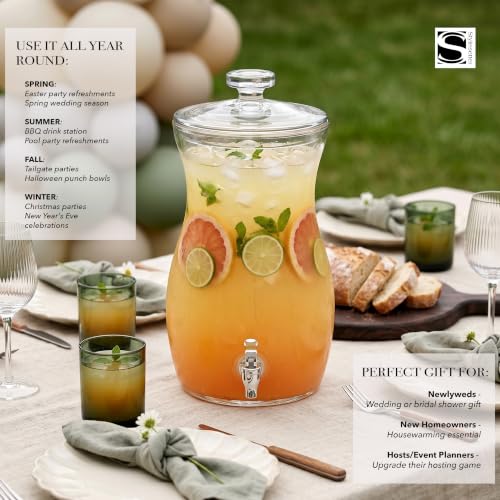 Glass Beverage Dispenser