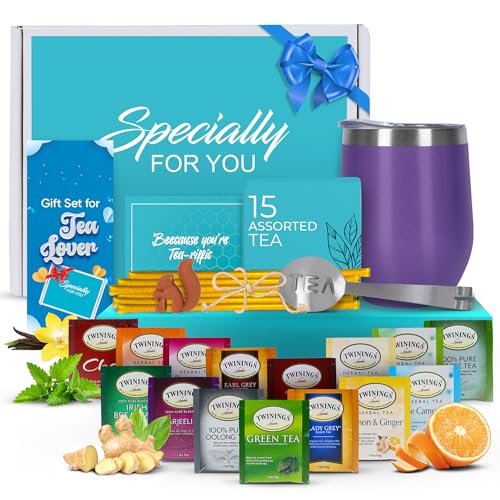 Tea Gift Set Includes 15 Teas (28 Count)