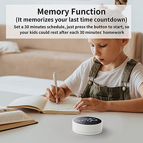 Digital Magnetic Kitchen Timer & Stopwatch with LED Display