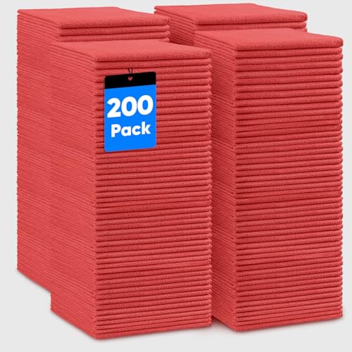 Microfiber Cleaning Cloth 200 PK (200 Count)
