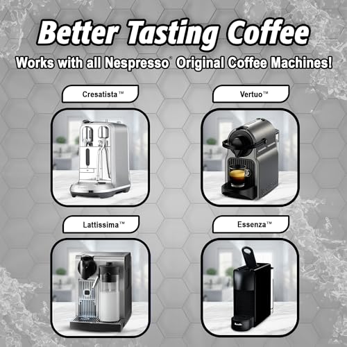 16 Pack Cleaning Pods Compatible with Nespresso Original Single Serve Espresso Machines (16 Count)