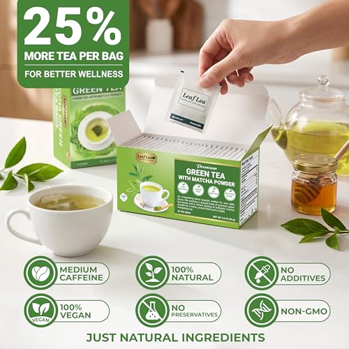 Matcha Green Tea Bags (40 Count)