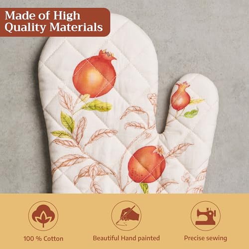 Maison d'Hermine Oven Gloves 100% Cotton Oven Mitt