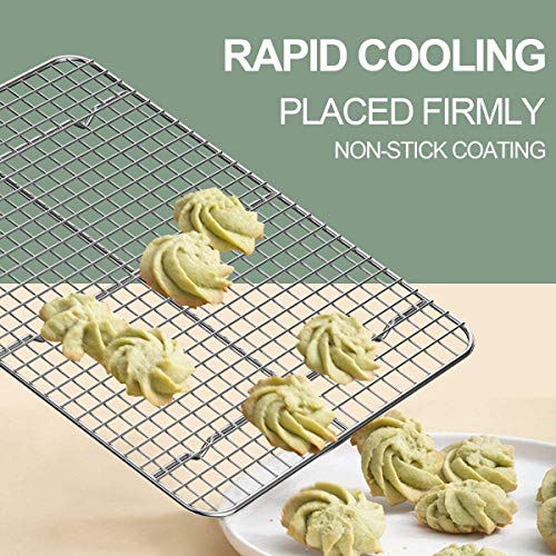 Baking Sheet with Rack Set [2 Pans + 2 Racks]
