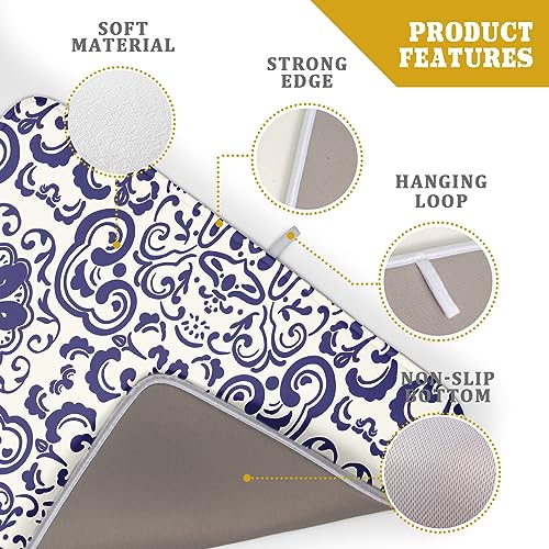 Boho Ethnic Design Dish Drying Mat for Kitchen Counter