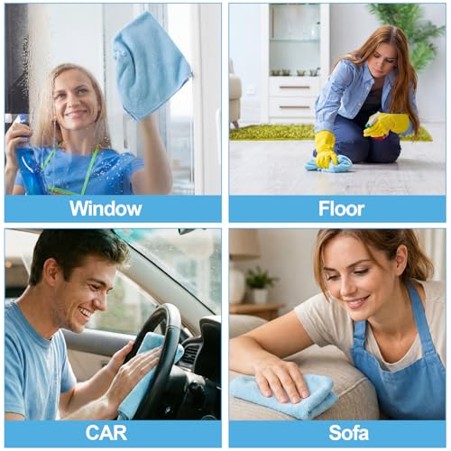 Car Microfiber Clean Cloths (60 Count)