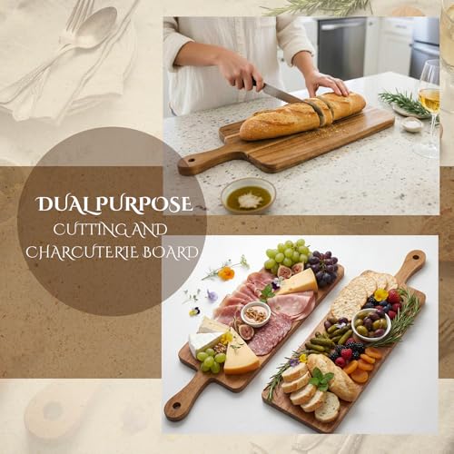 6 Pcs Cutting Boards with Handle (6 Count)