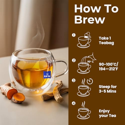 Turmeric Tea Ashwagandha (30 Count)
