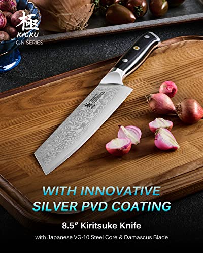 8.5“ Damascus Kiritsuke Chef Knife