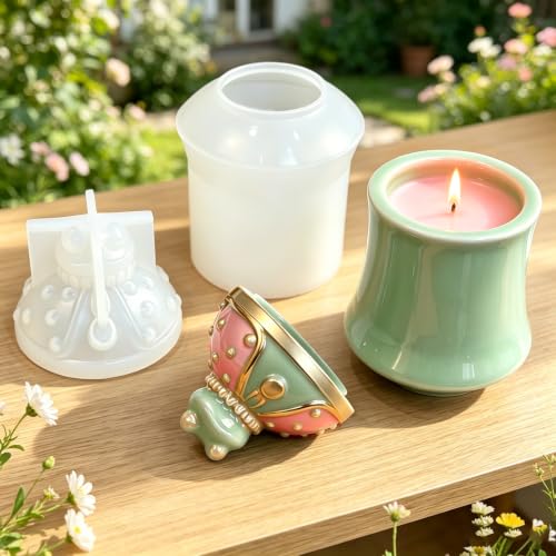 Frog Trinket Jar Silicone Mold