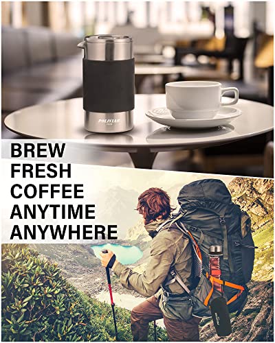 POLIVIAR French Press Coffee Maker