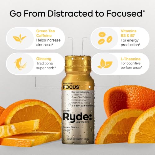 RYDE Variety Shots (48 Fl Oz)