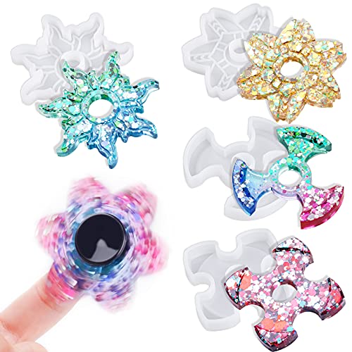 Fidget Spinner Silicone Resin Mold Kit